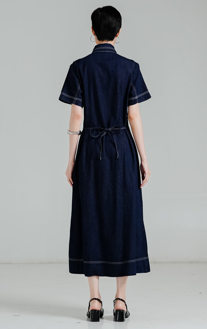 Lumera Dress Dark Denim