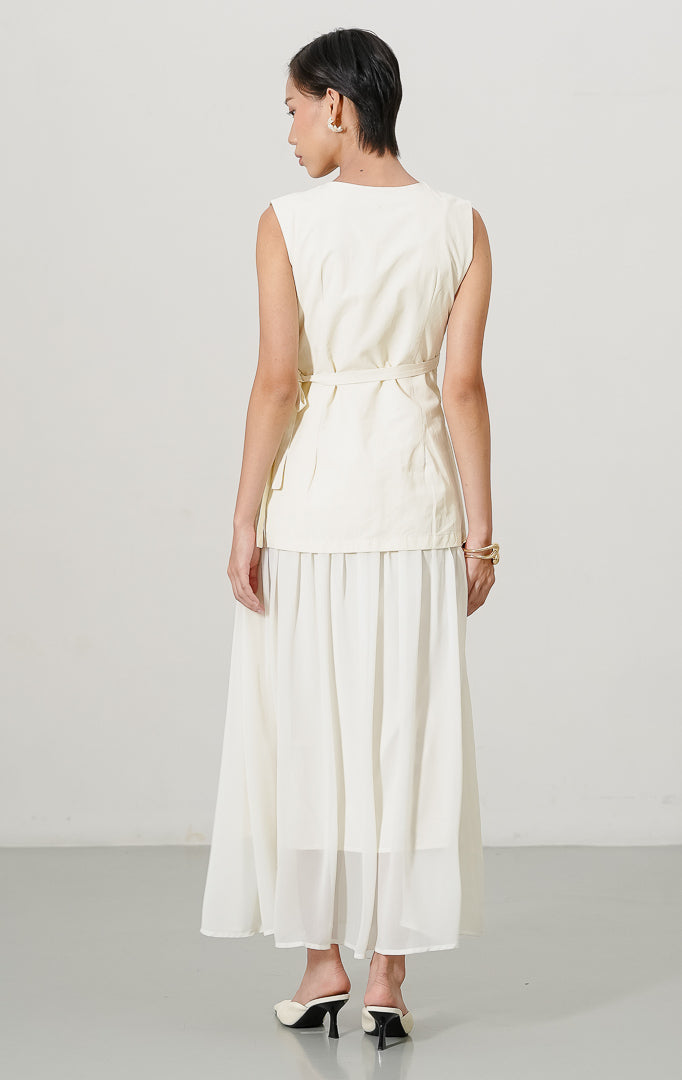 Barenia Dress Ivory