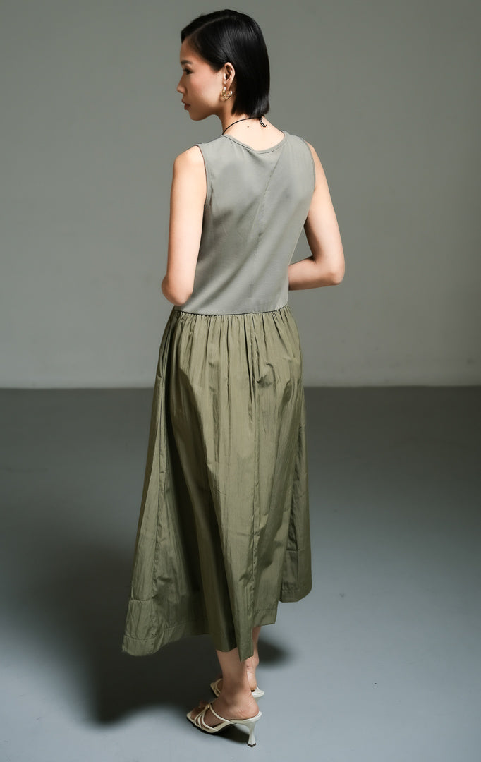 Maevera Dress Olive