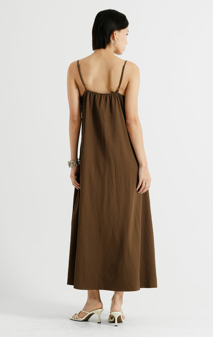 Pageant Dress Dark Brown