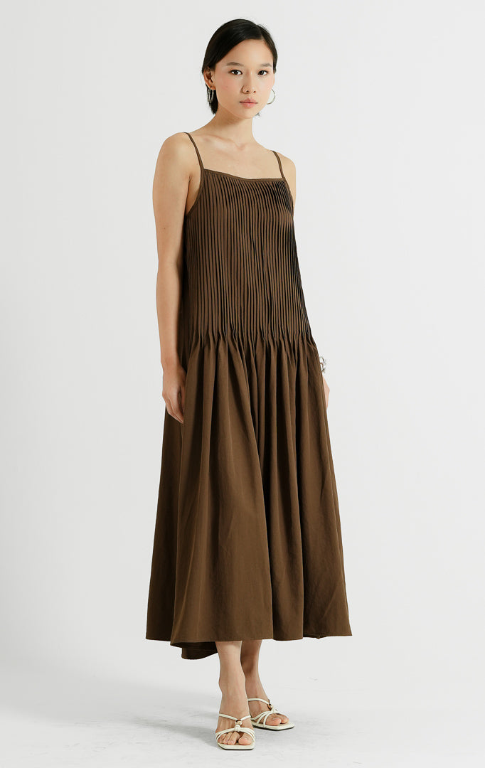 Pageant Dress Dark Brown