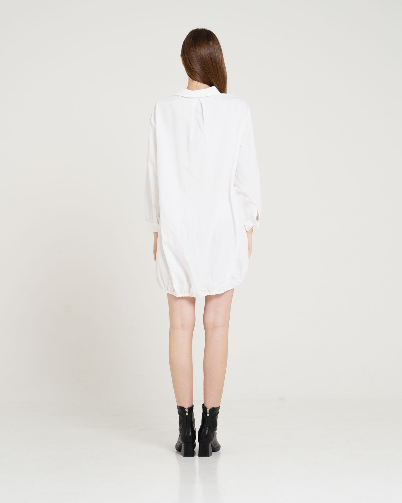 Gleen Oversized Shirt White Dress – 786924