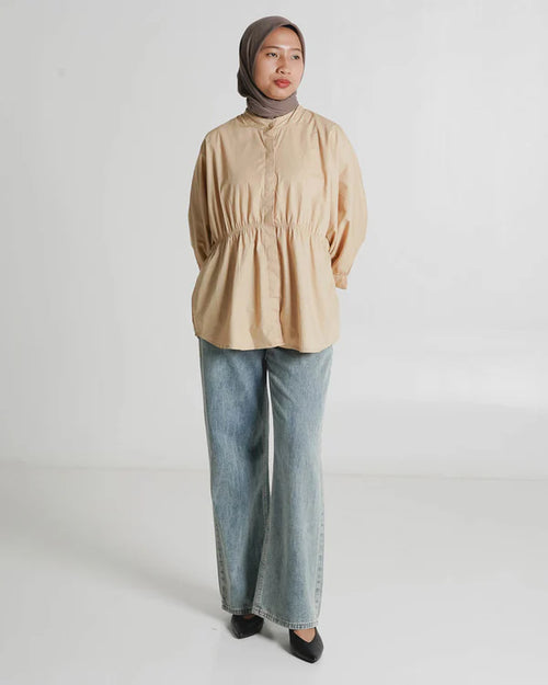 Ginera Top Brown