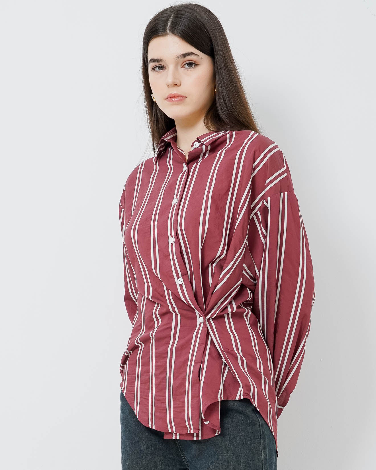 Noel Top Maroon