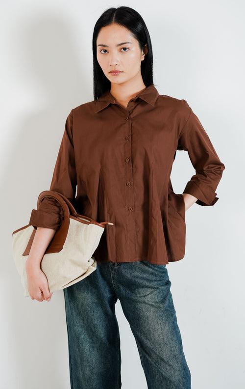 Elicia Top Brown