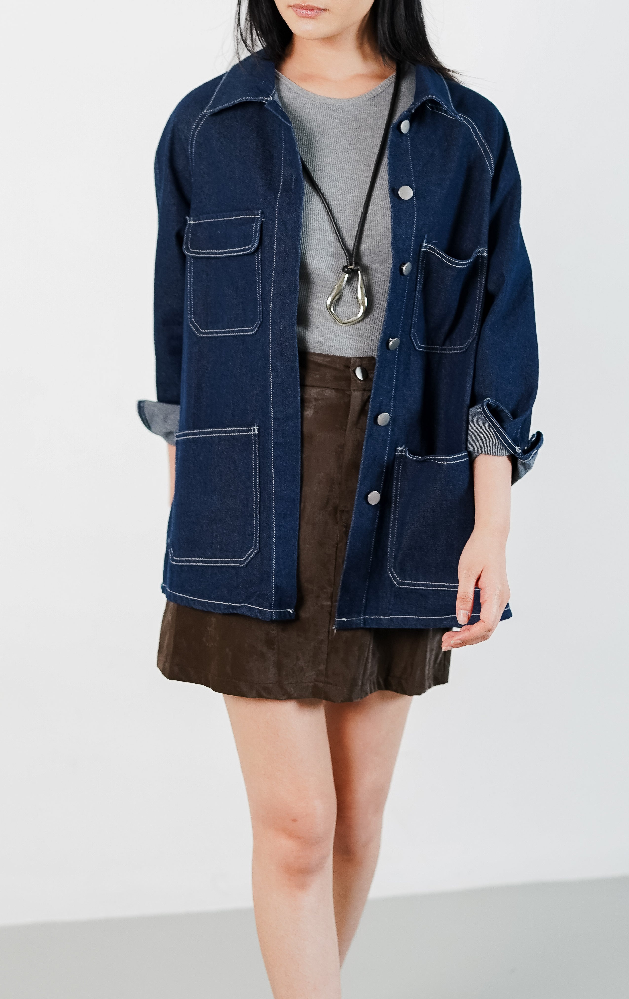 Parsley Outer Dark Denim