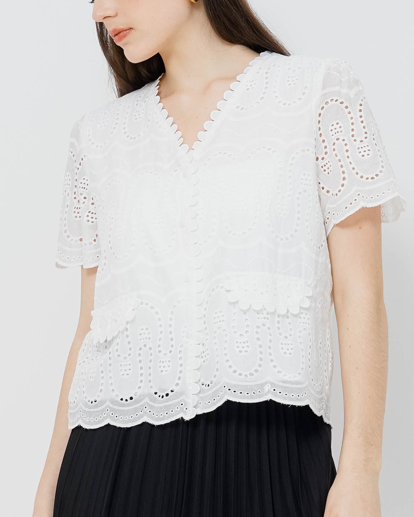 Arleth Top White