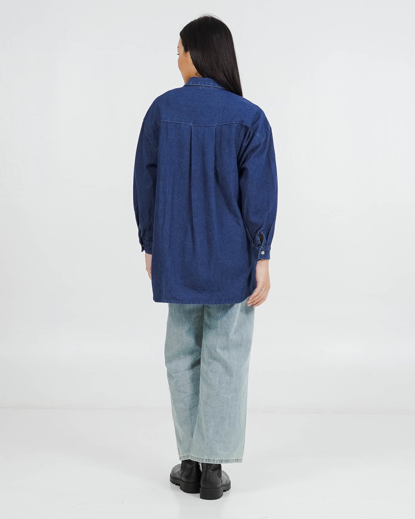 Okinawa Top Denim Blue