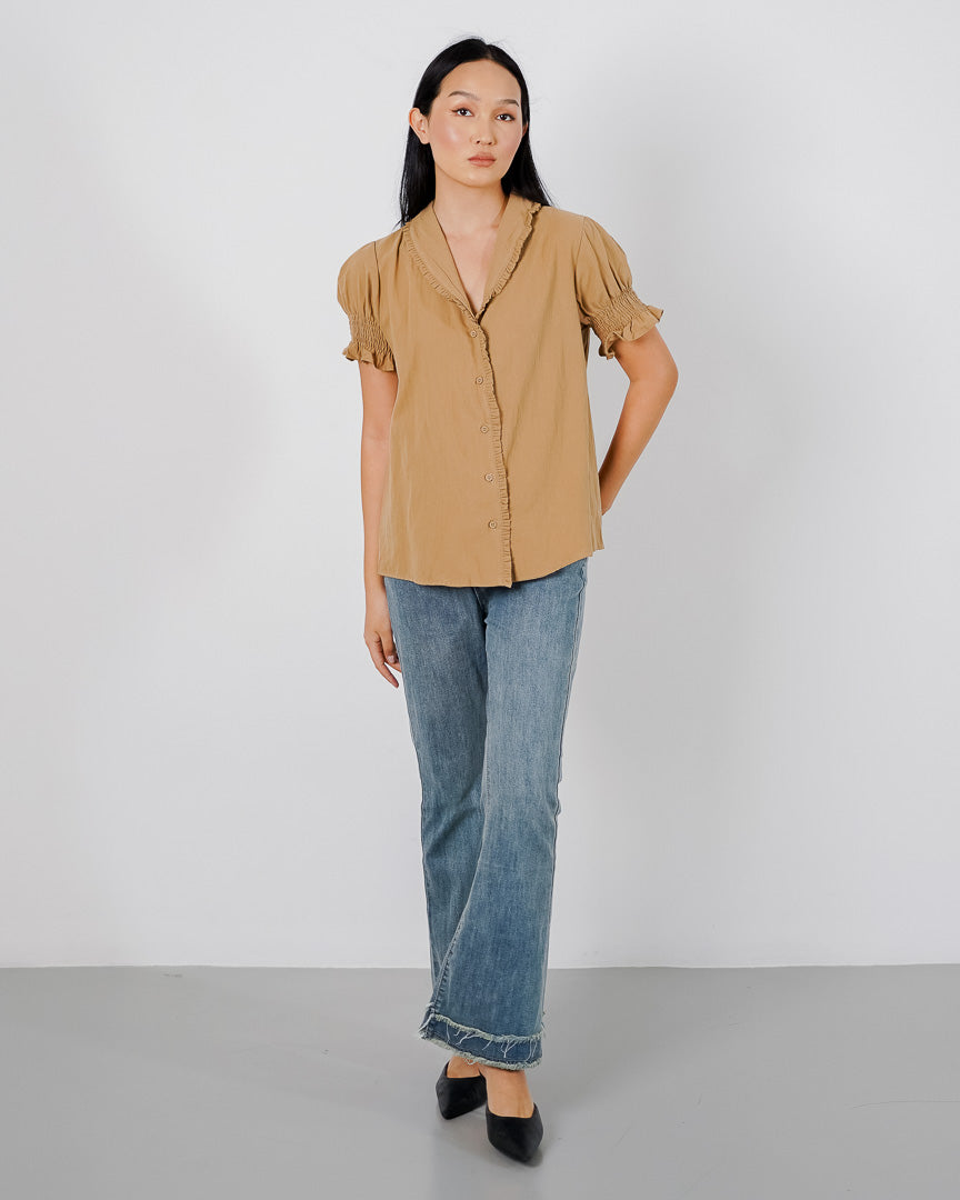 Alita Top Brown