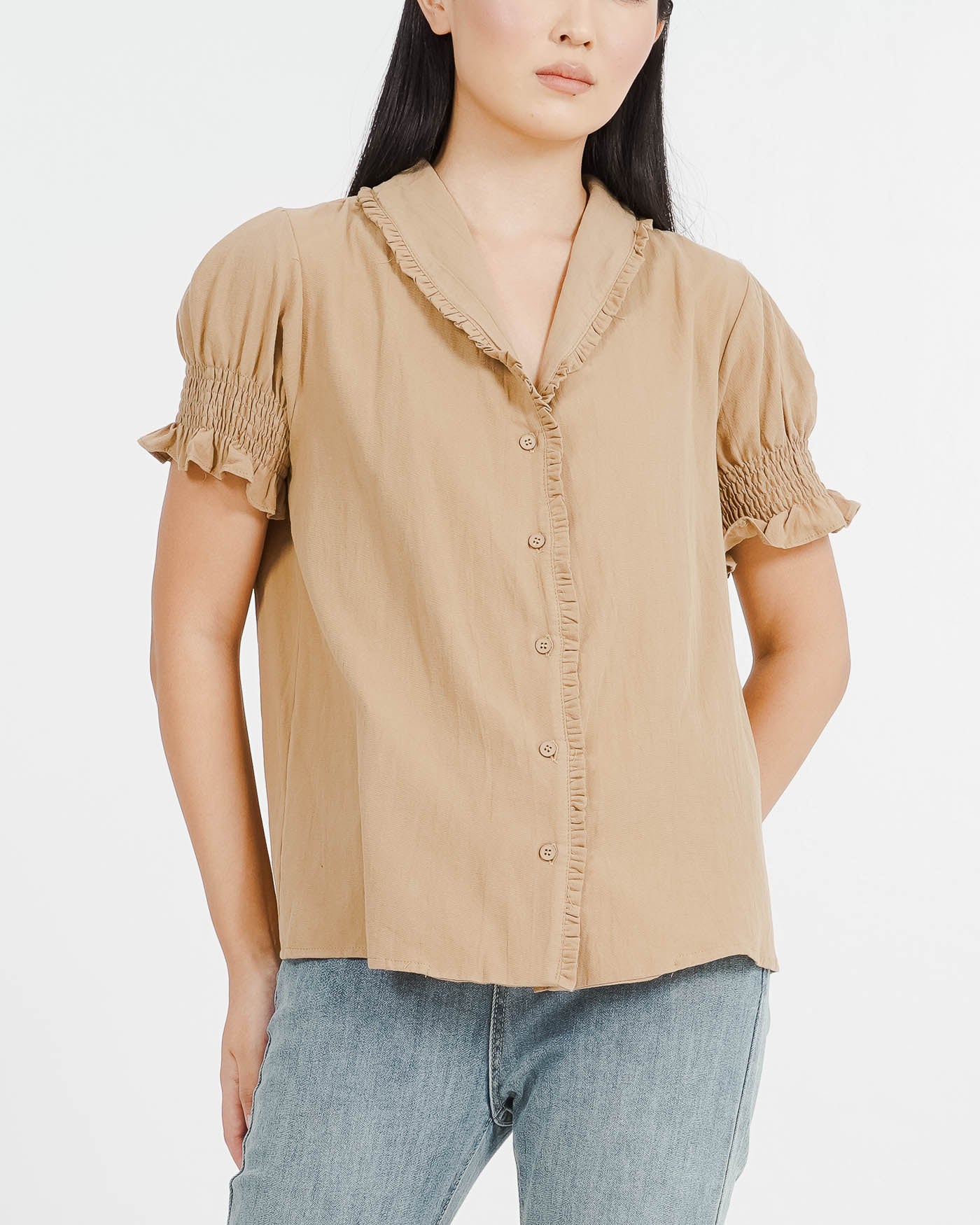 Alita Top Brown