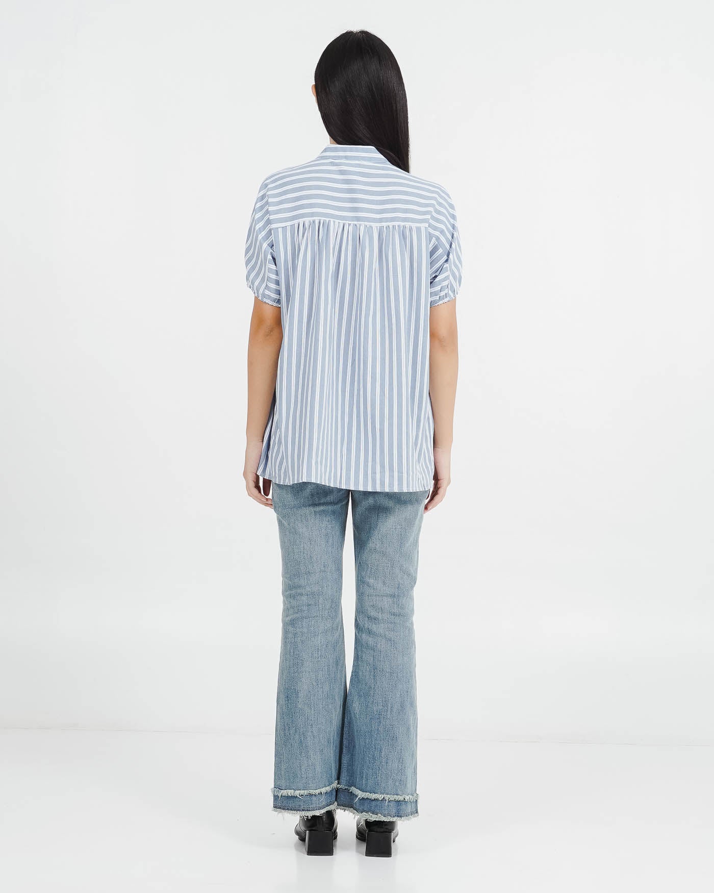 Marina Top Blue Striped