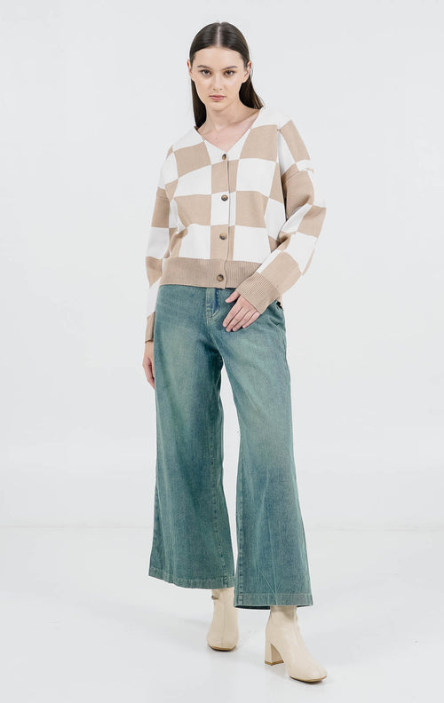 Birdella Cardigan Brown