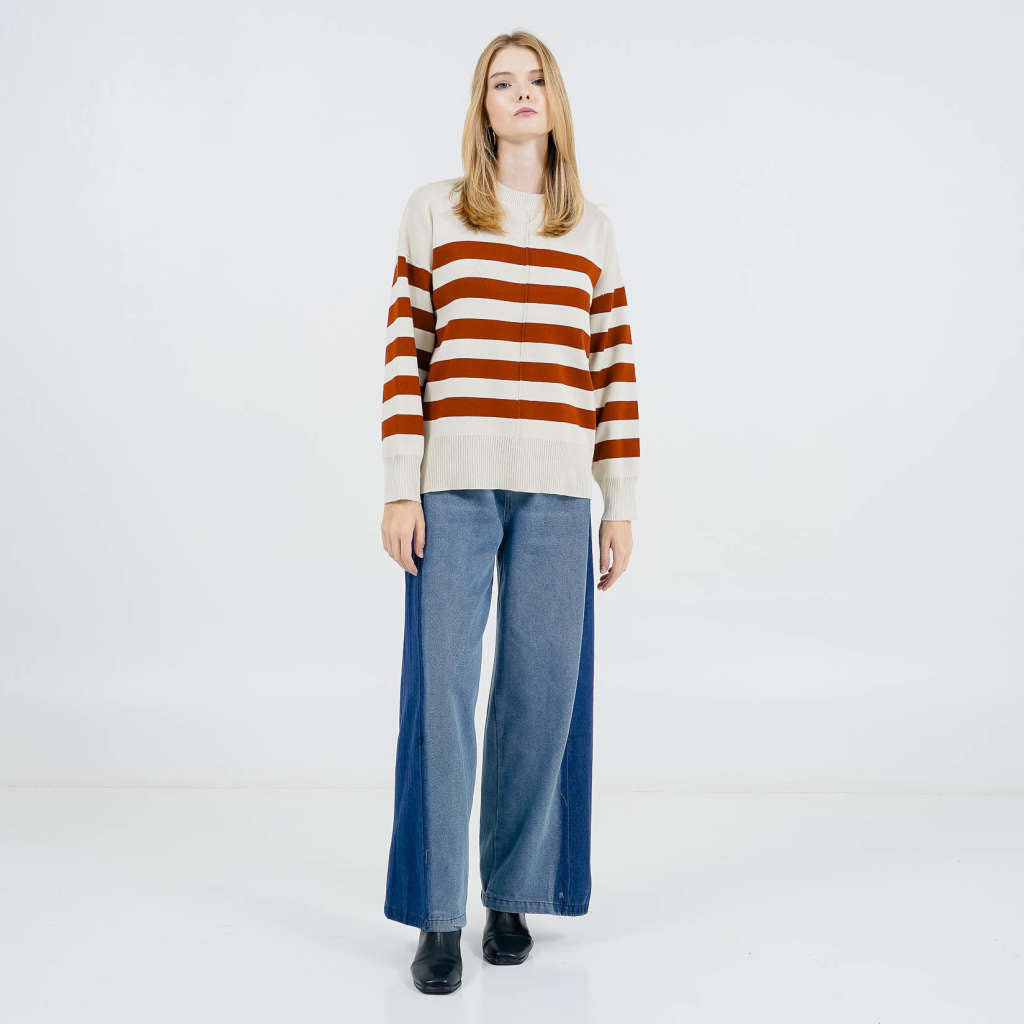 Aniston Sweater Terracota