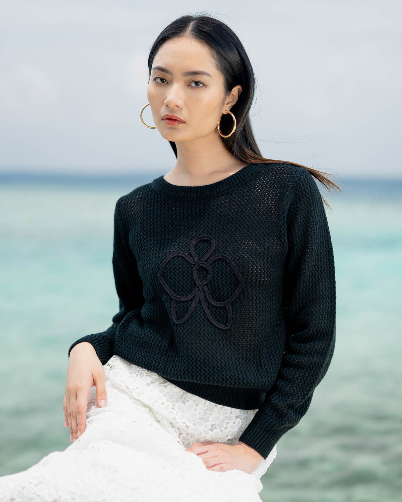 Catleya Sweater Black