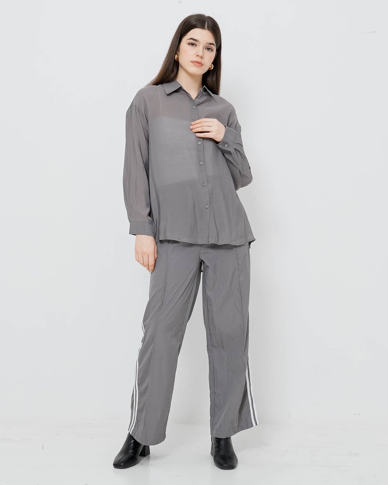 Raegan Top Grey