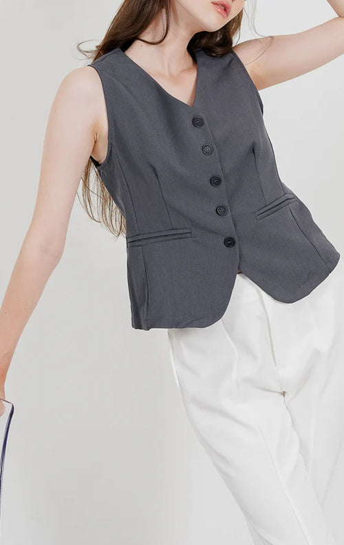 Aulie Vest Grey