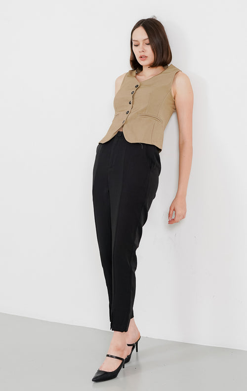 Aulie Vest Brown