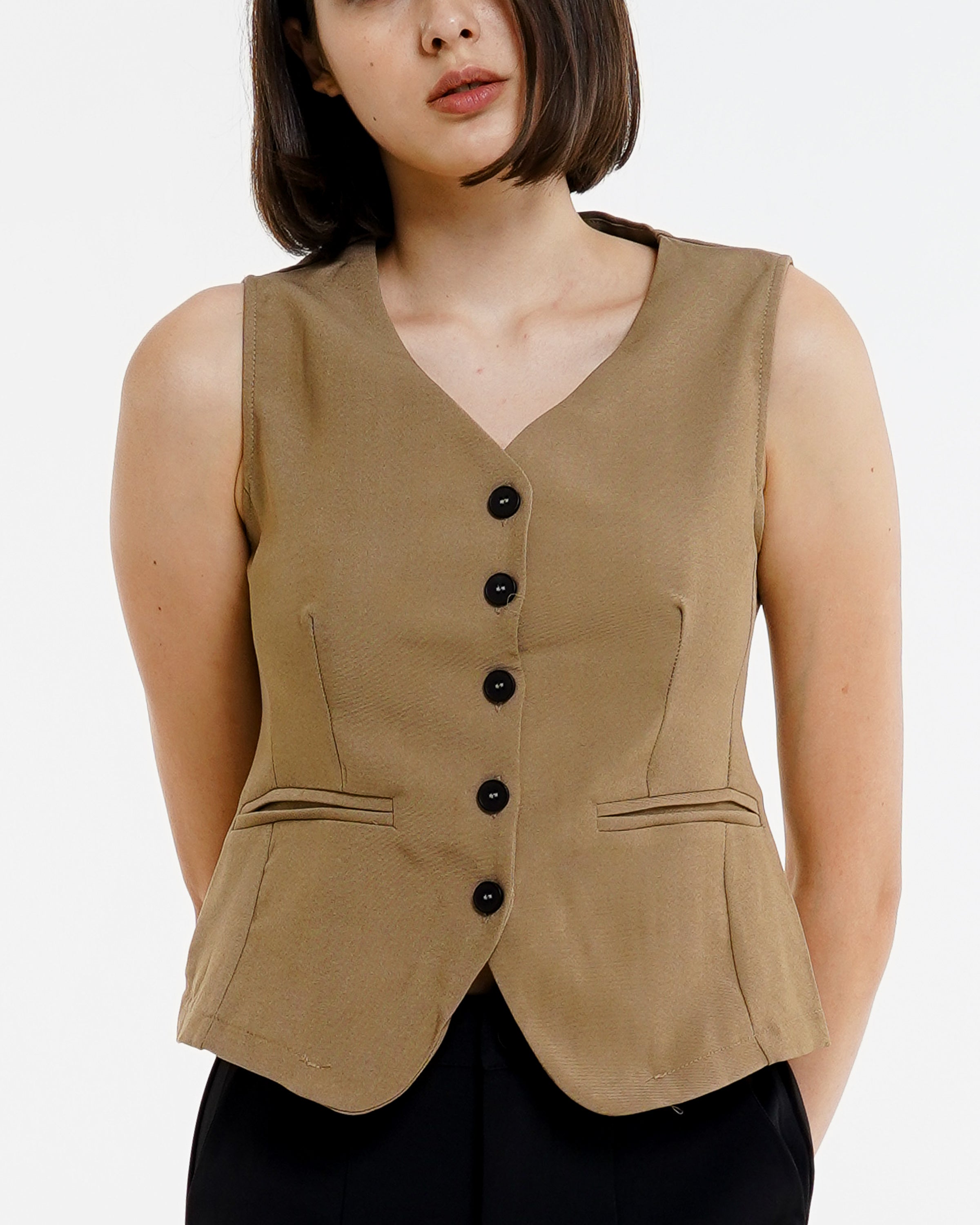 Aulie Vest Brown