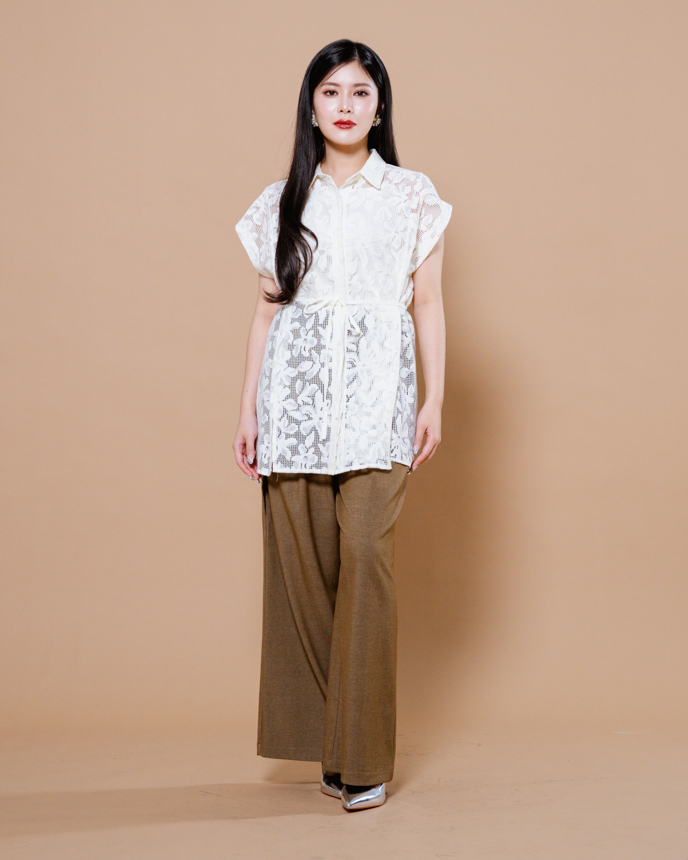 CNY Year Of Blossoms Top White