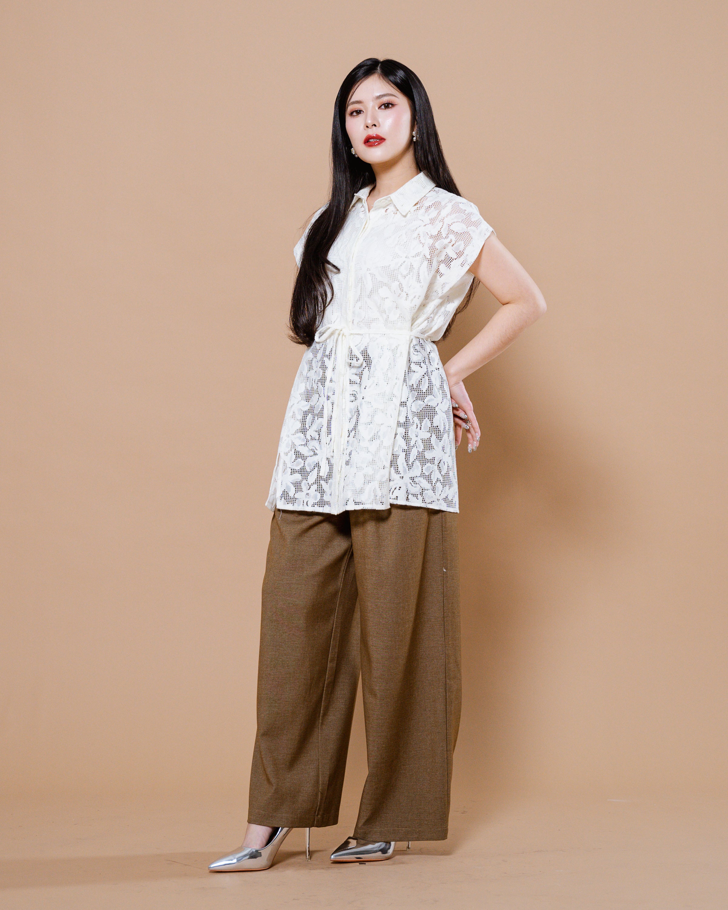 CNY Year Of Blossoms Top White