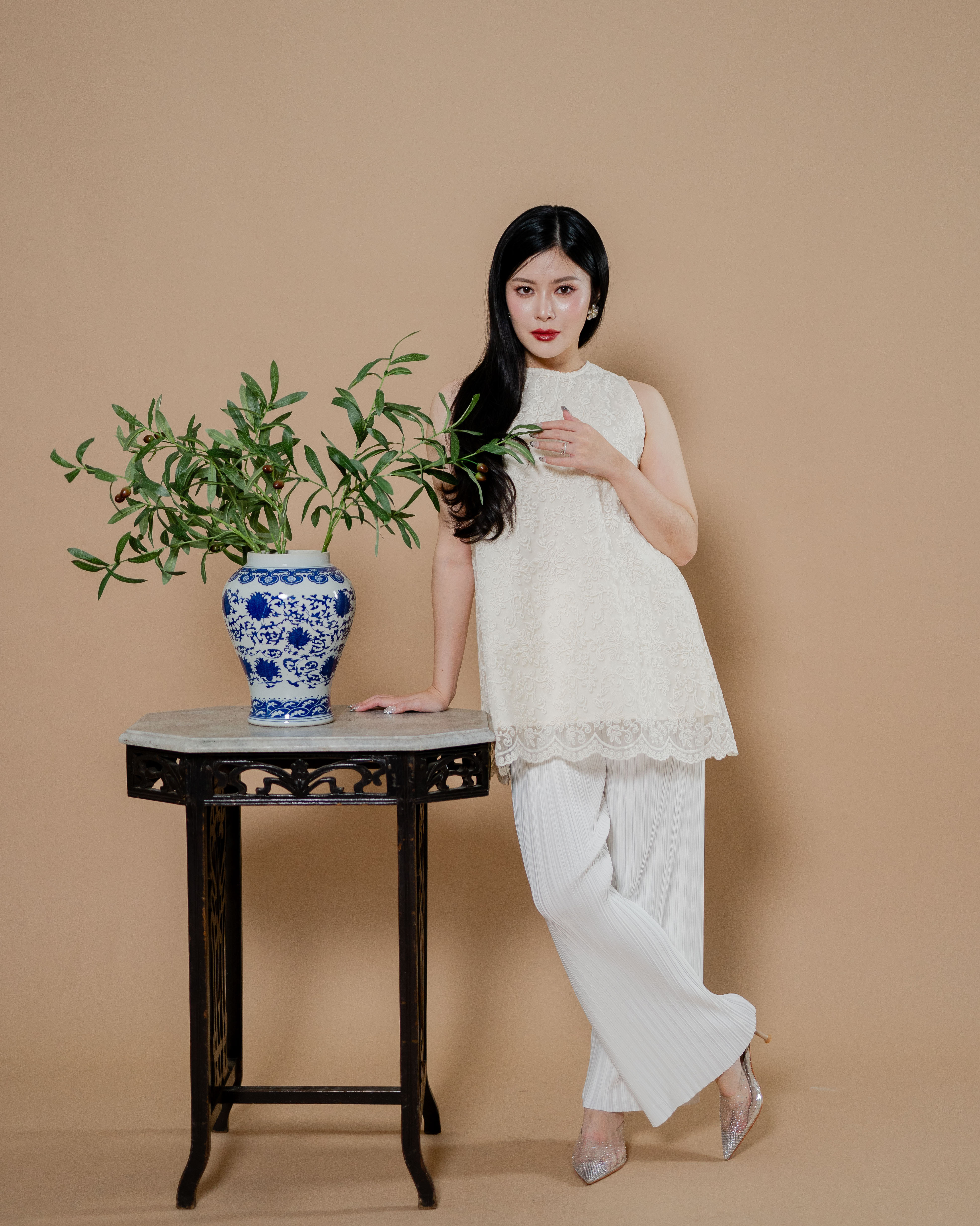 CNY Rejoice Top Ivory