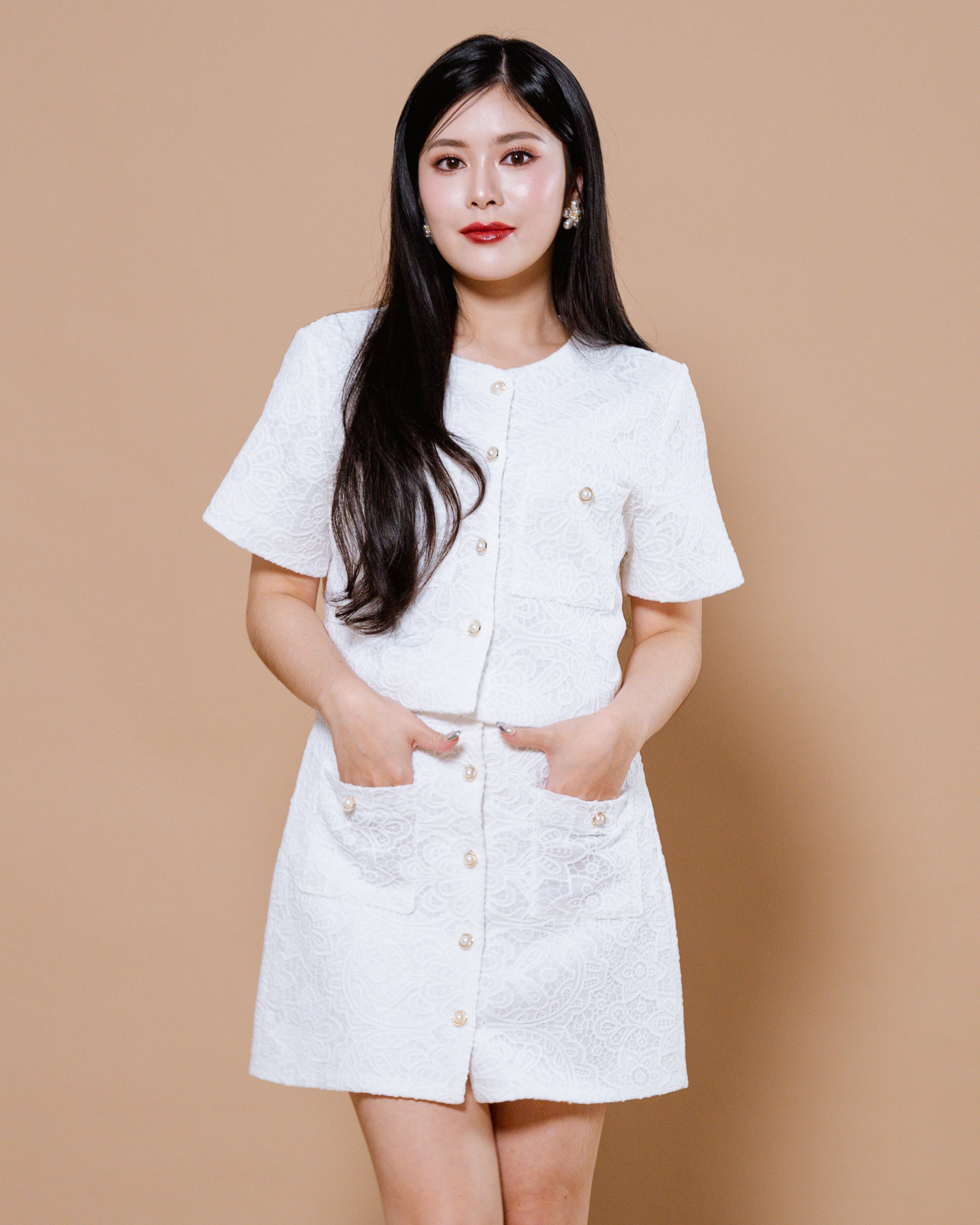 CNY Celestial Luck Top White