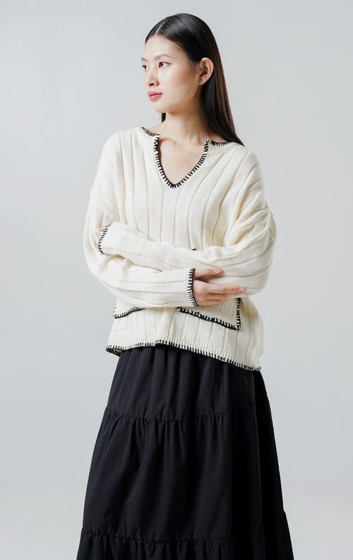 Narnia Top Ivory