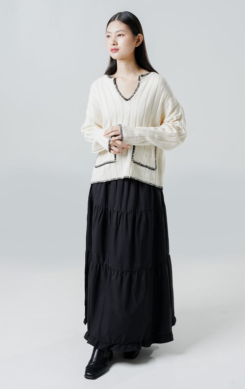 Narnia Top Ivory