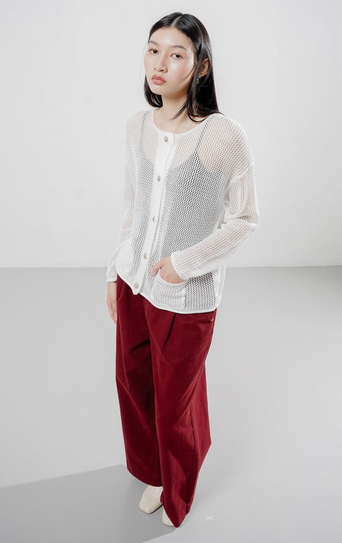 Peonita Top White