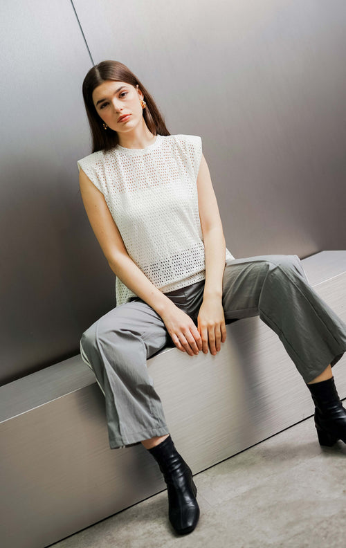 Waverly Top White