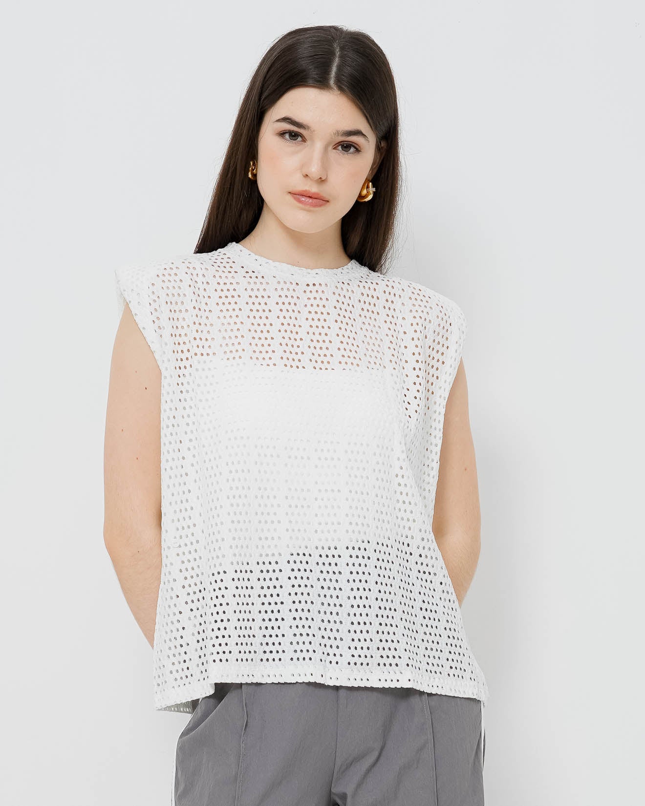 Waverly Top White