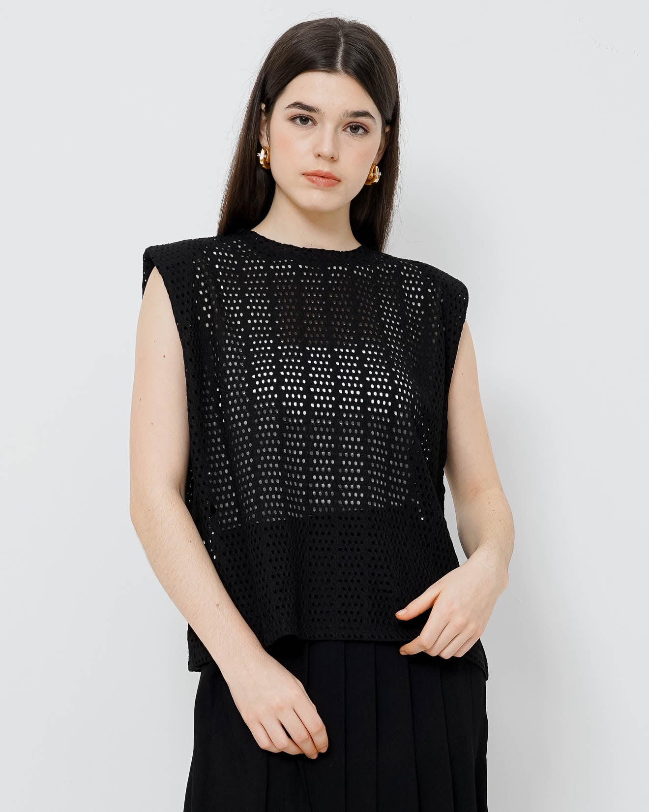 Waverly Top Black