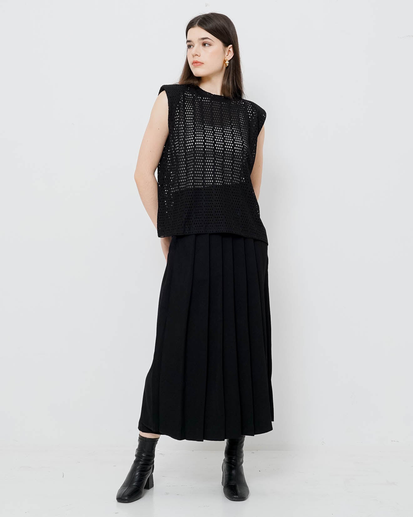 Waverly Top Black