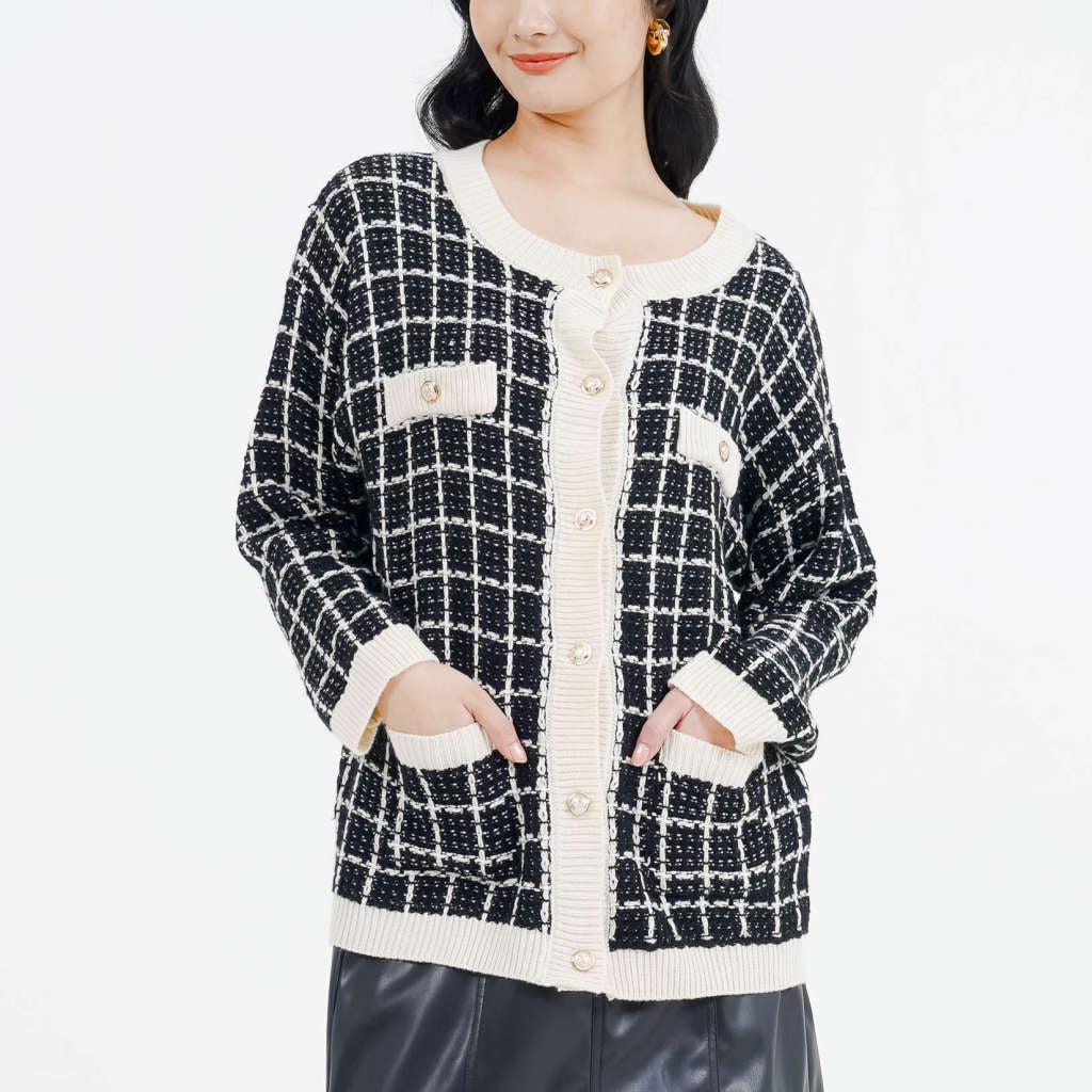 ES Disguise Cardigan Black