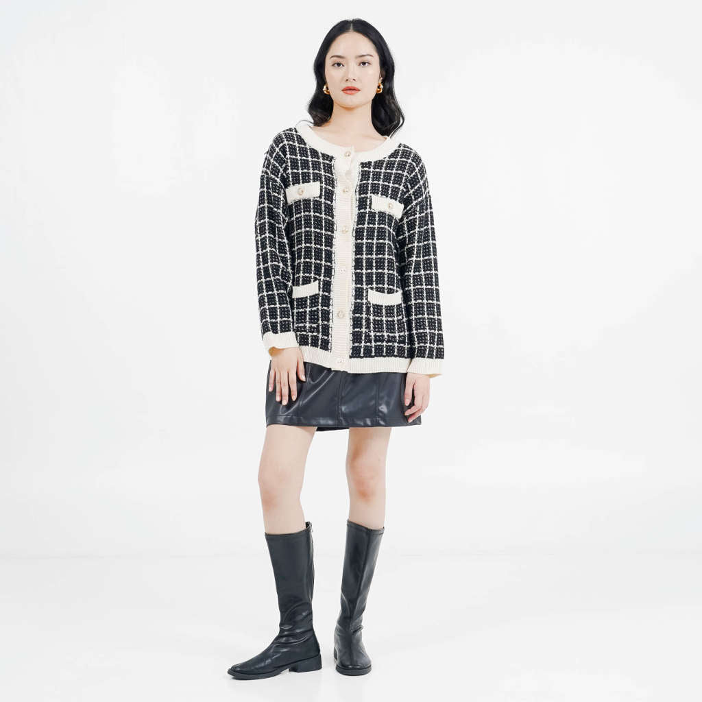 ES Disguise Cardigan Black