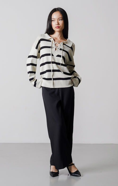 Blakely Top Ivory