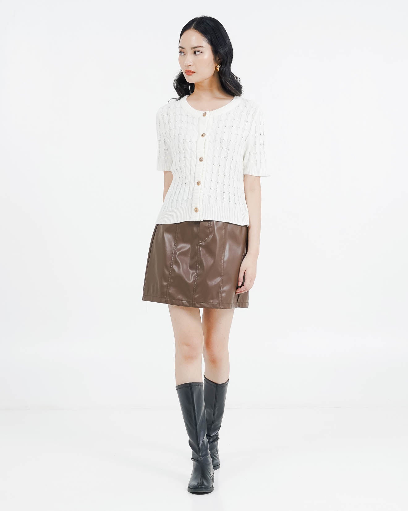 ES Elara Top White
