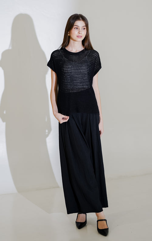 Oaklynn Top Black