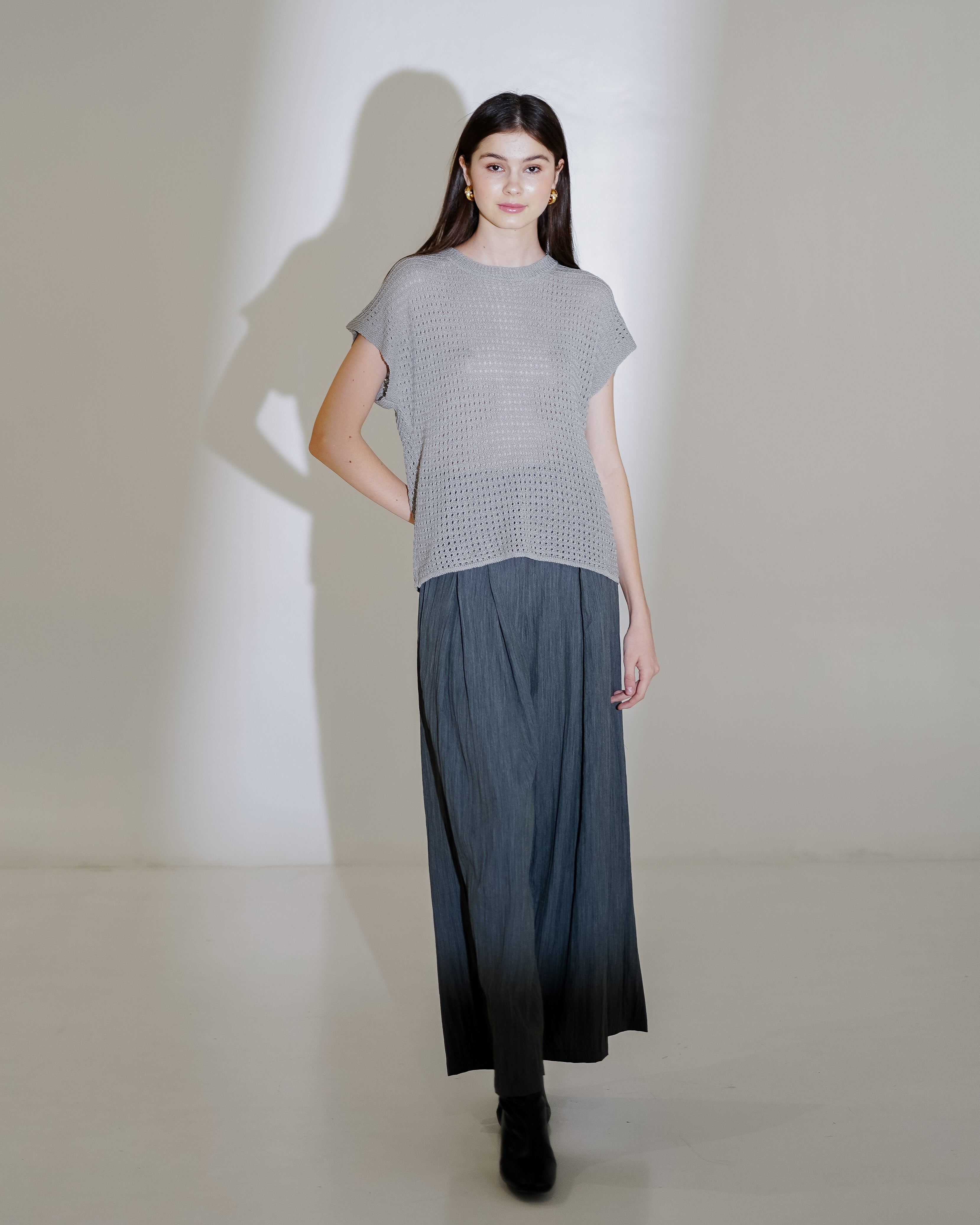 Oaklynn Top Grey