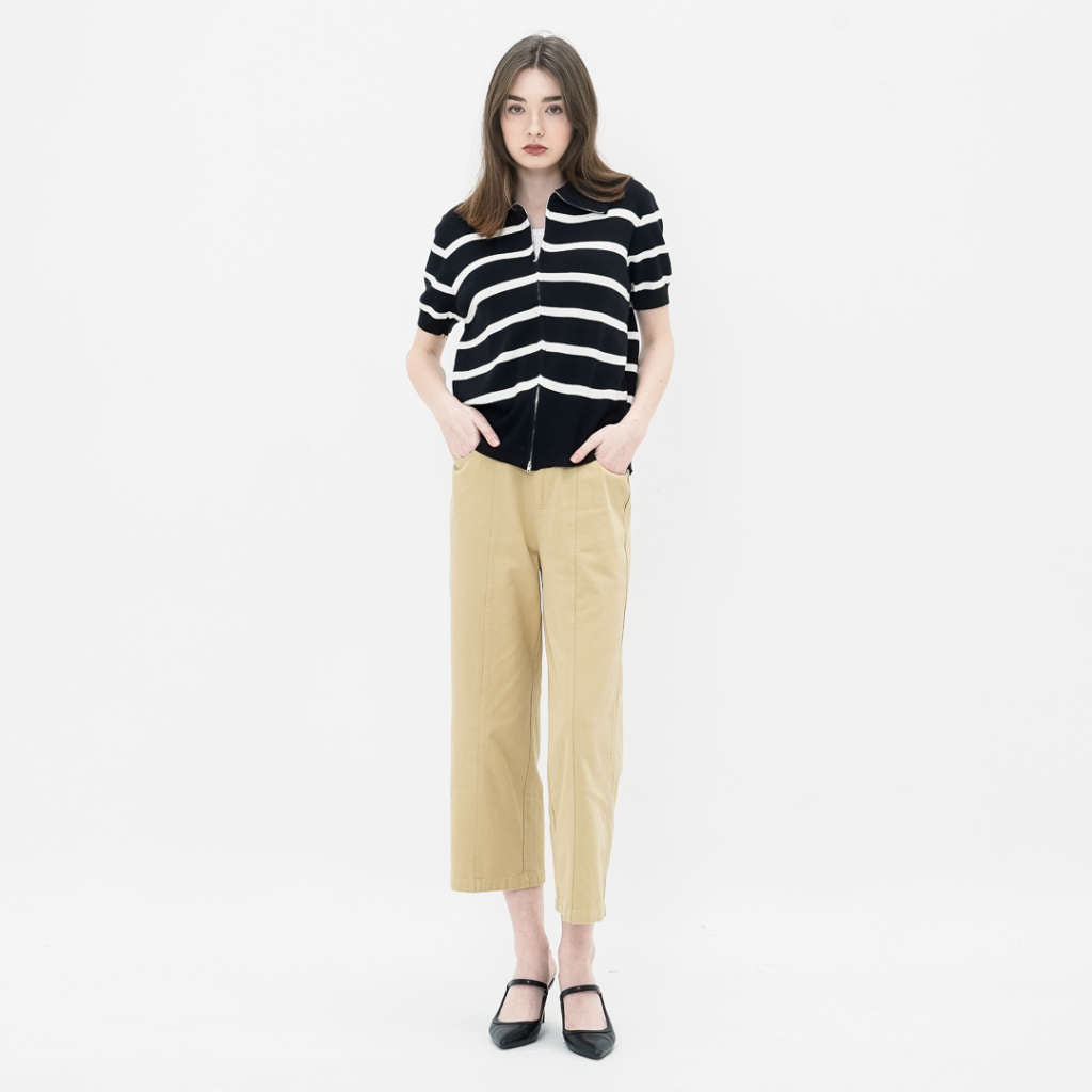Ariella Knit Top Black