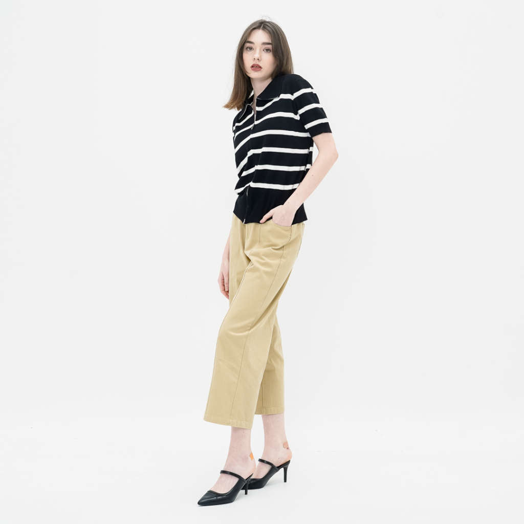 Ariella Knit Top Black