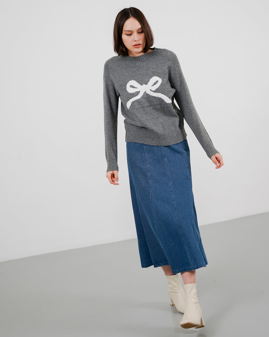 Ribbone Sweater Grey