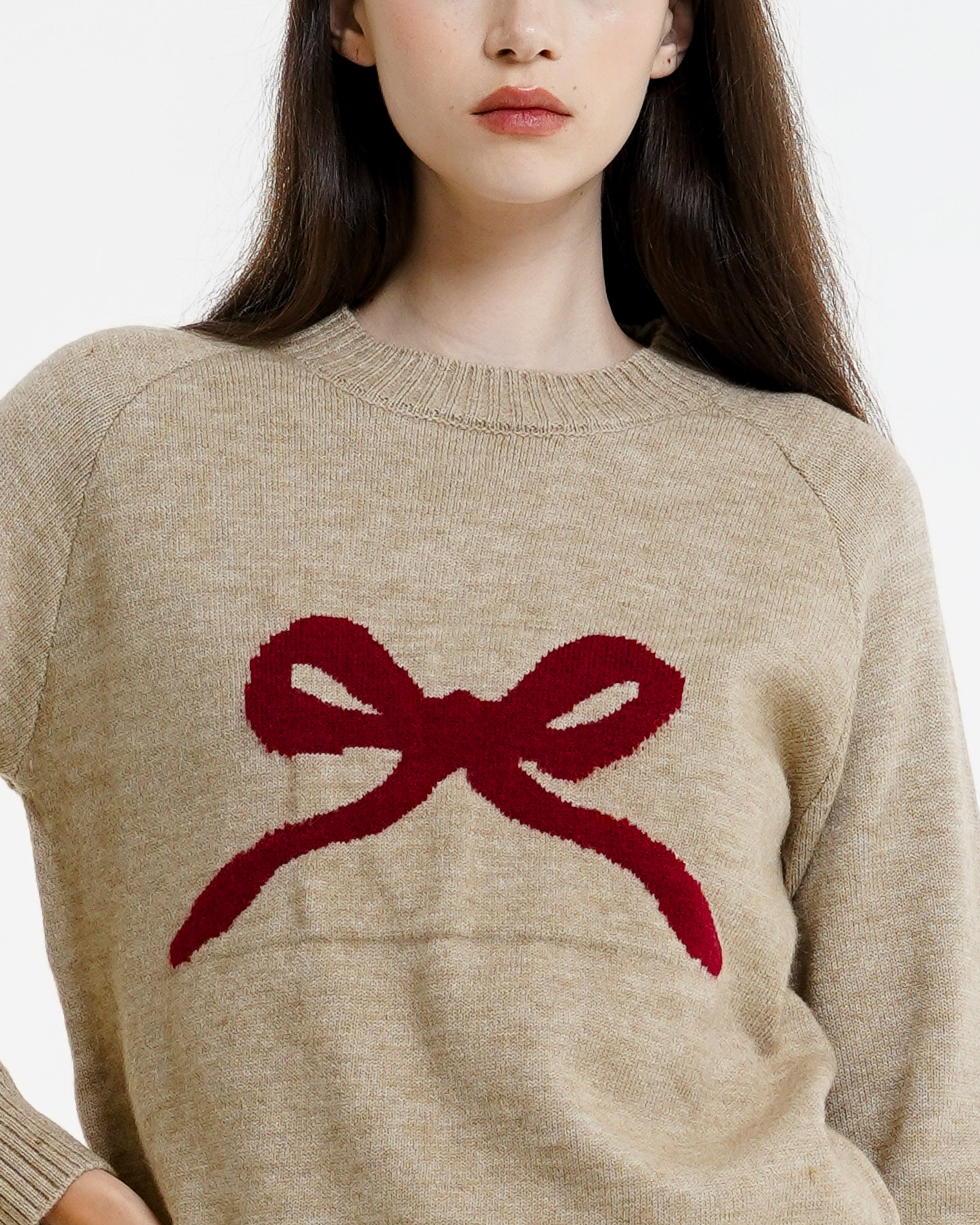 Ribbone Sweater Brown