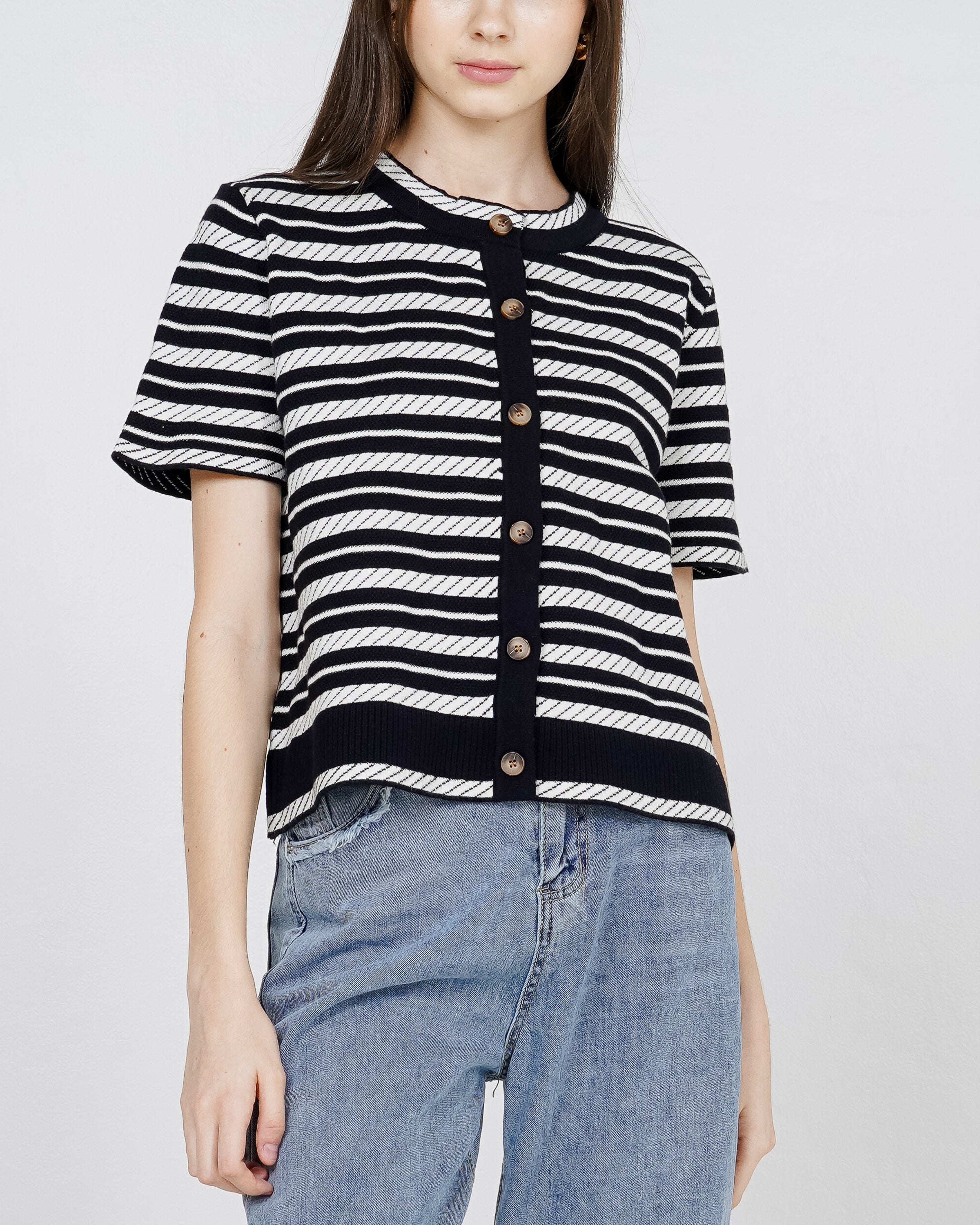 Lowely Top Black Striped