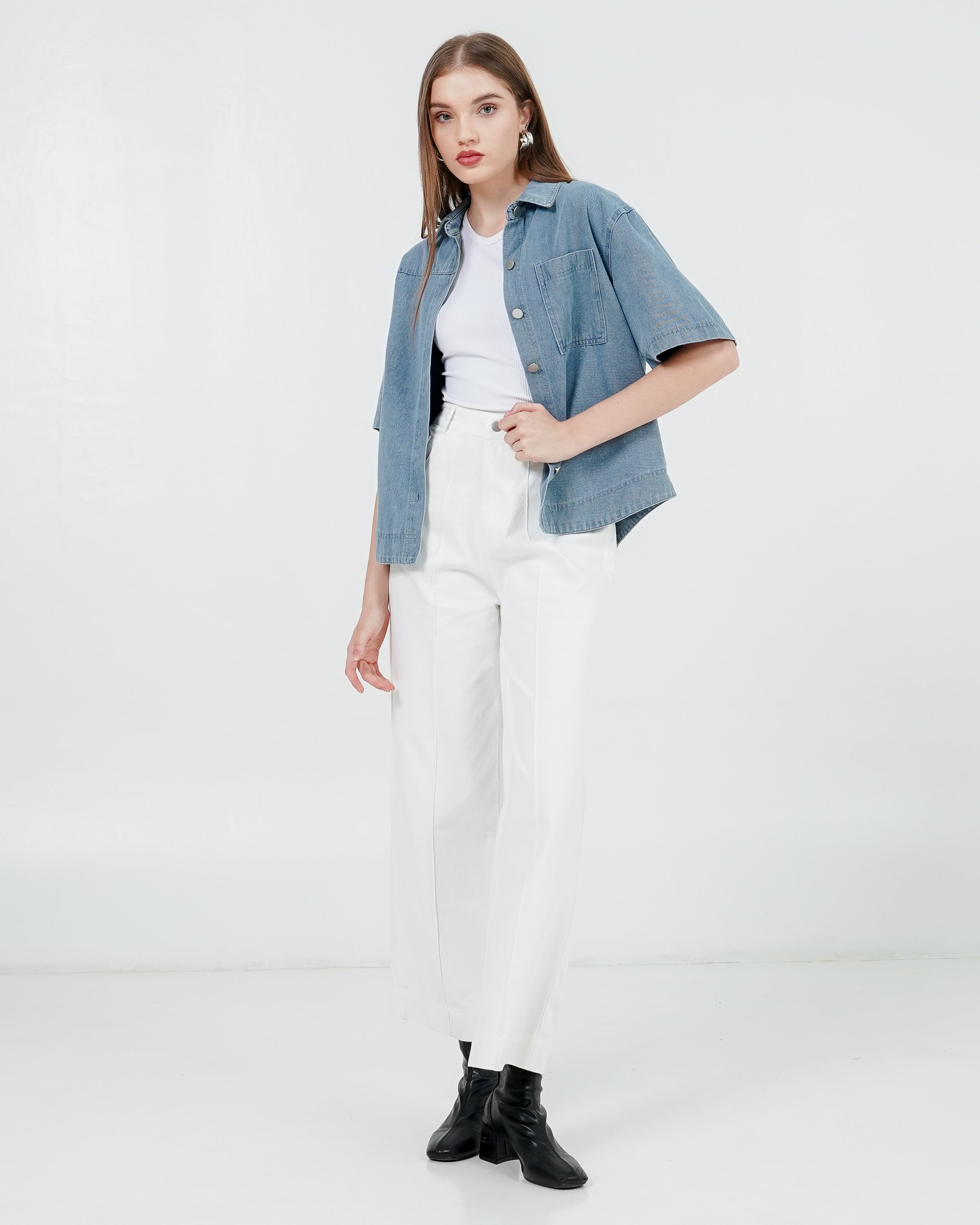 Brenta Top Light Denim