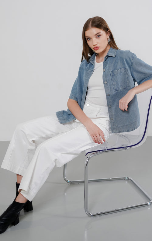 Brenta Top Light Denim