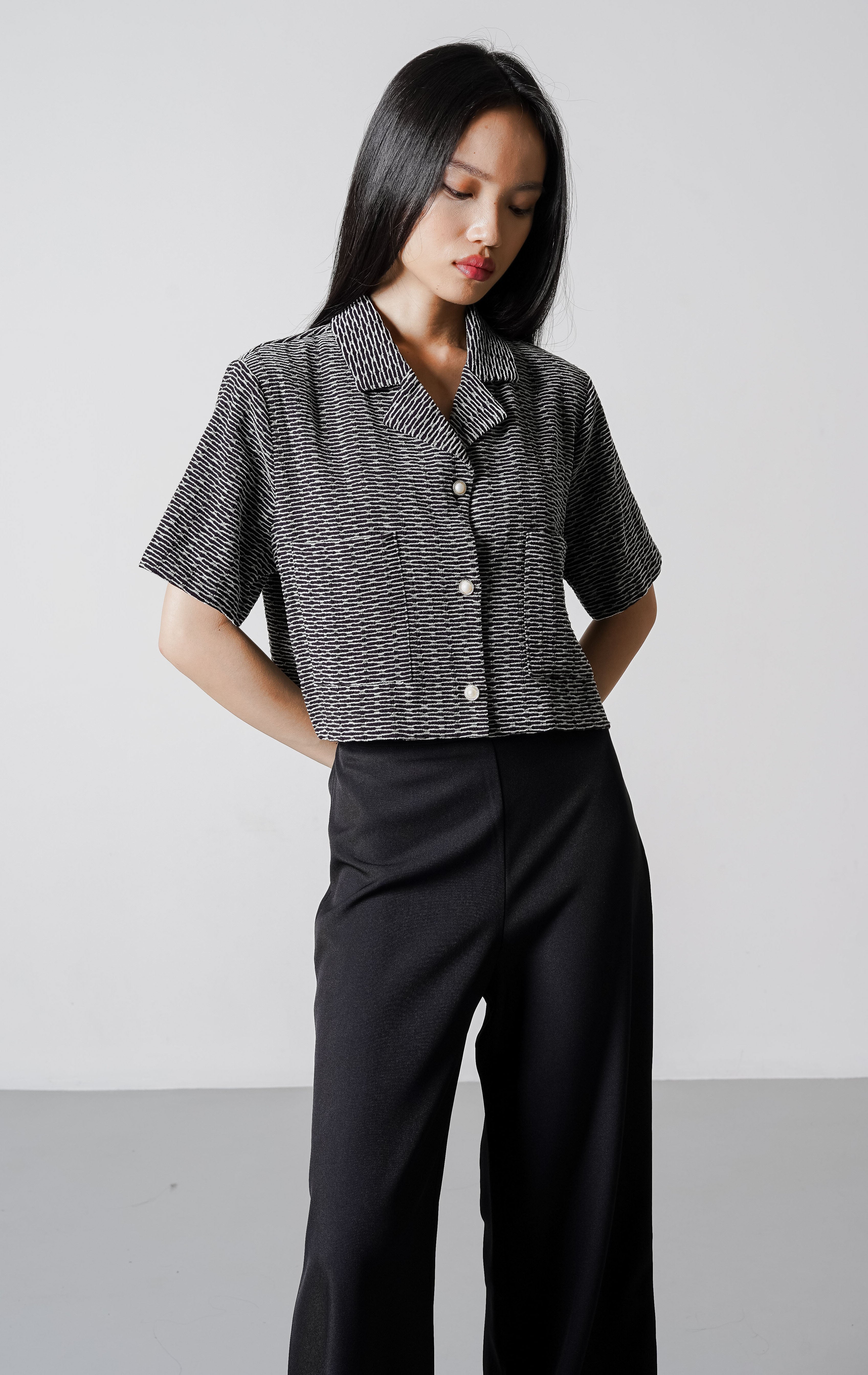 Bolivia Top Black