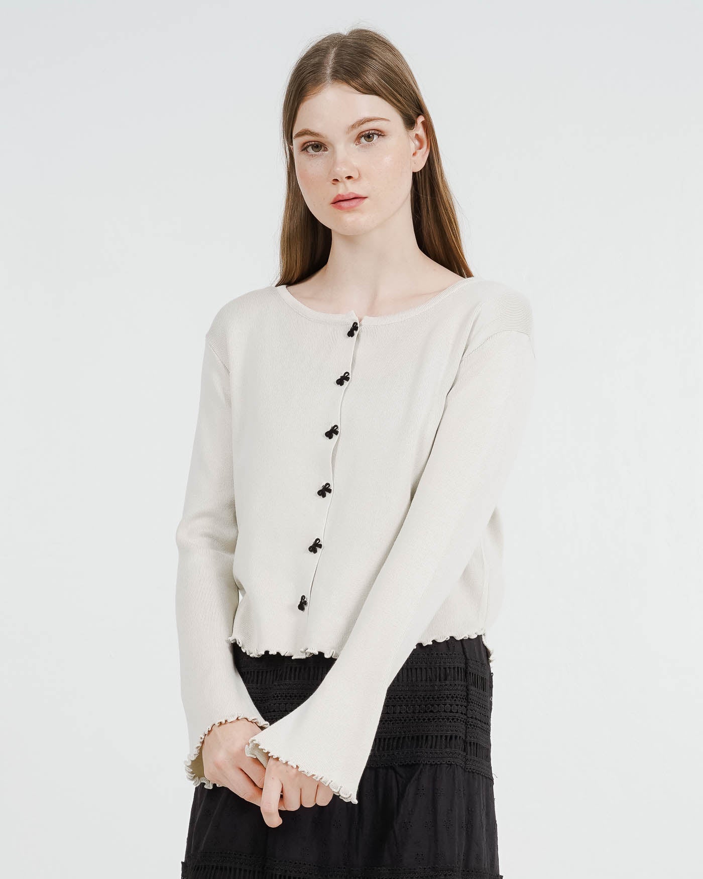 Laurie Cardigan Ivory