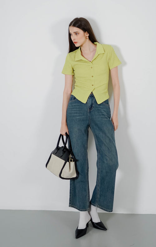 Julia Top Lime