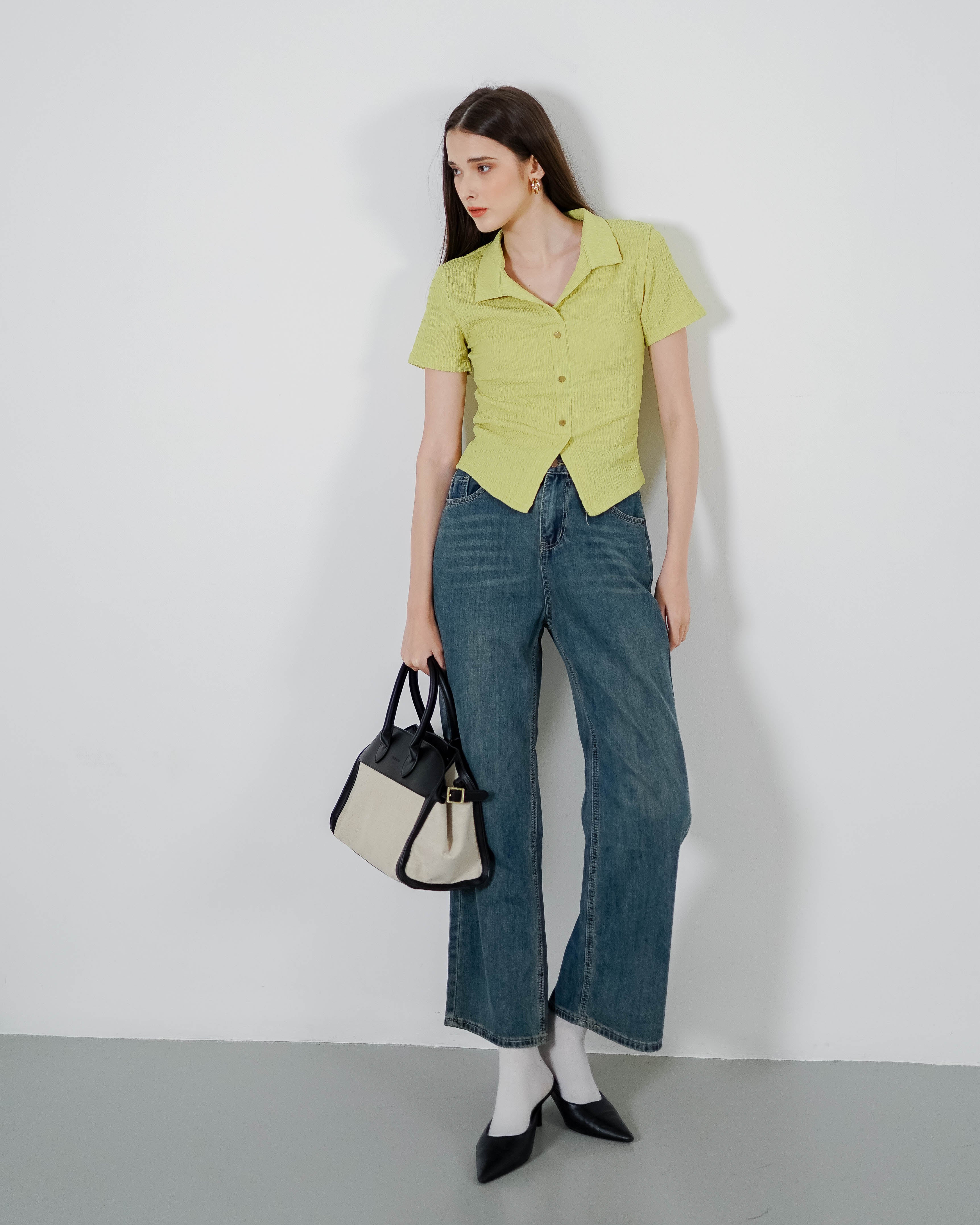 Julia Top Lime